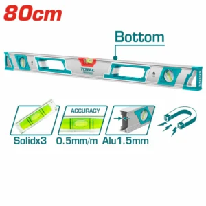 Total TMT28086M Spirit Level With Powerful Magnets