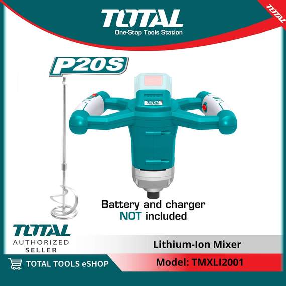 Total TMXLI2001 Cordless Lithium-Ion Drill Mixer
