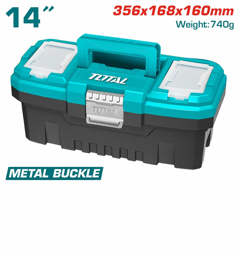 Total TPBX0142 Plastic Tool Box