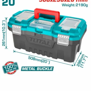 Total TPBX0202 Plastic Tool Box