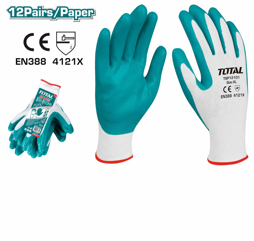 Total TSP12101 Nitrile Gloves