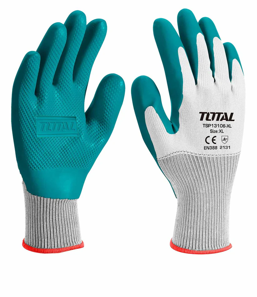 Total TSP13106-XL Latex Gloves