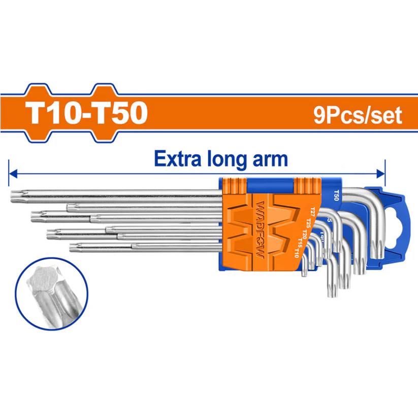 Wadfow WHK3292 Torx Key Set