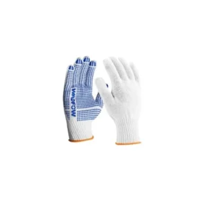Wadfow WKG1801 Knitted & PVC Dots Gloves