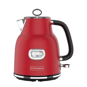Westinghouse WKWK142WH 1.7L Retro Series Electric Kettle (Red)
