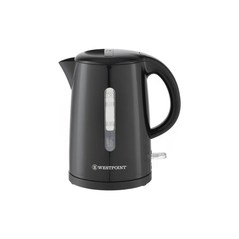Westpoint WF-8266 Cordless Kettle Black 1.7 Liter Capacity
